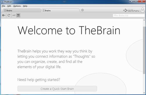 Thebrain(思维导图软件) 文本 文件 破解版 电脑 2 The brain on rain in 软件下载  第1张