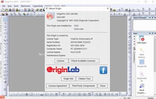 OriginPro(科学绘图软件) 完整版 Pro 2 模版 on strong O igi Ori in 软件下载  第1张