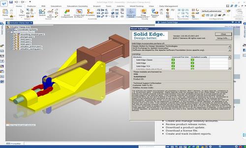 Solid Edge ST10(模型设计软件) 模拟 测量 2 strong Edge 10 3D Solid on 文件 软件下载  第1张