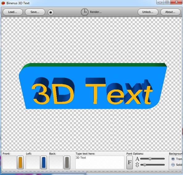 binerus 3D Text(3D图标制作软件) binerus Text rus bin 11 on strong in 3D 2 软件下载  第2张
