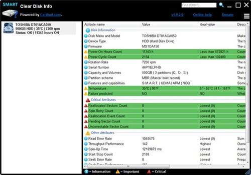 Clear Disk Info(磁盘清理工具) in isk nfo Disk ar Clear lea strong on 硬盘 软件下载  第1张