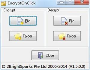 EncryptOnClick(文件加密工具) strong ick 数据加密 On O cry on crypt Encrypt 加密 软件下载  第1张