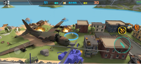 红蓝军战地模拟演习 冒险 动作 游戏 手机游戏  第1张