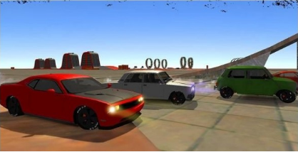 极限特技汽车 赛车 冒险 竞技 游戏 手机游戏  第1张