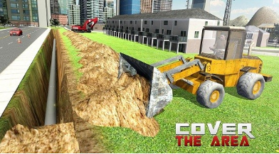 重型挖掘机驾驶3D 娱乐 休闲 游戏 手机游戏  第1张