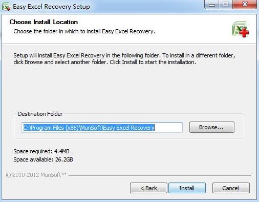 Easy Excel Recovery(Excel数据恢复软件) eco over Easy cover Recovery Recover Excel xc 2 x 软件下载  第4张