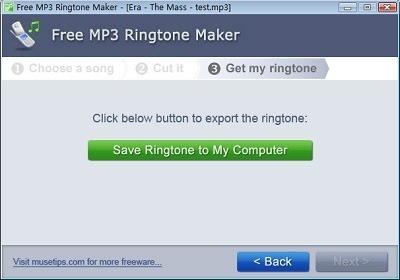 Free MP3 Ringtone Maker(铃声制作软件) Maker Free to strong in 手机铃声 MP3 on 铃声 2 软件下载  第4张