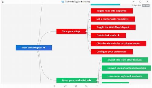 WriteMapper(脑图软件) O in Mapper最新版 文件格式 2 脑图 on strong 文件 eM 软件下载  第1张