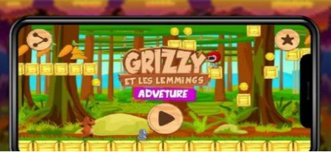 灰熊和旅鼠挑战 冒险 动作 游戏 手机游戏  第1张