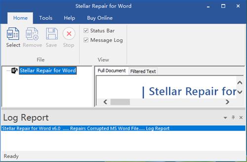 Stellar Repair for Word(word文档修复工具)截图1