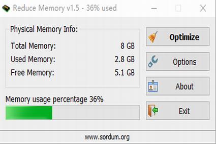 Reduce Memory(内存清理工具) 清理 emo 运行内存 Red Memory du Reduce strong on 2 软件下载  第1张