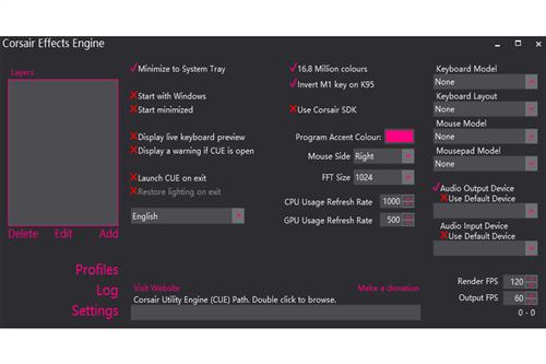 Corsair Effects Engine(海盗船键盘灯光设置软件) air sai Engine Effects ai Corsair ngi rs 2 in 软件下载  第1张