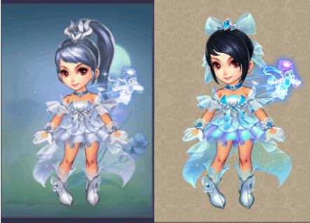 梦幻西游2019情人节限量锦衣纤云纱特殊染色成就图