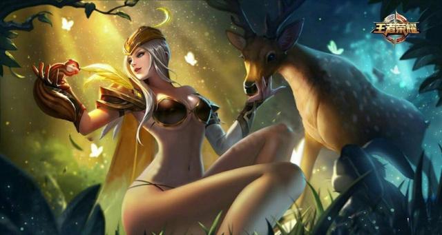 当《王者荣耀》英雄们的衣服被p掉之后!